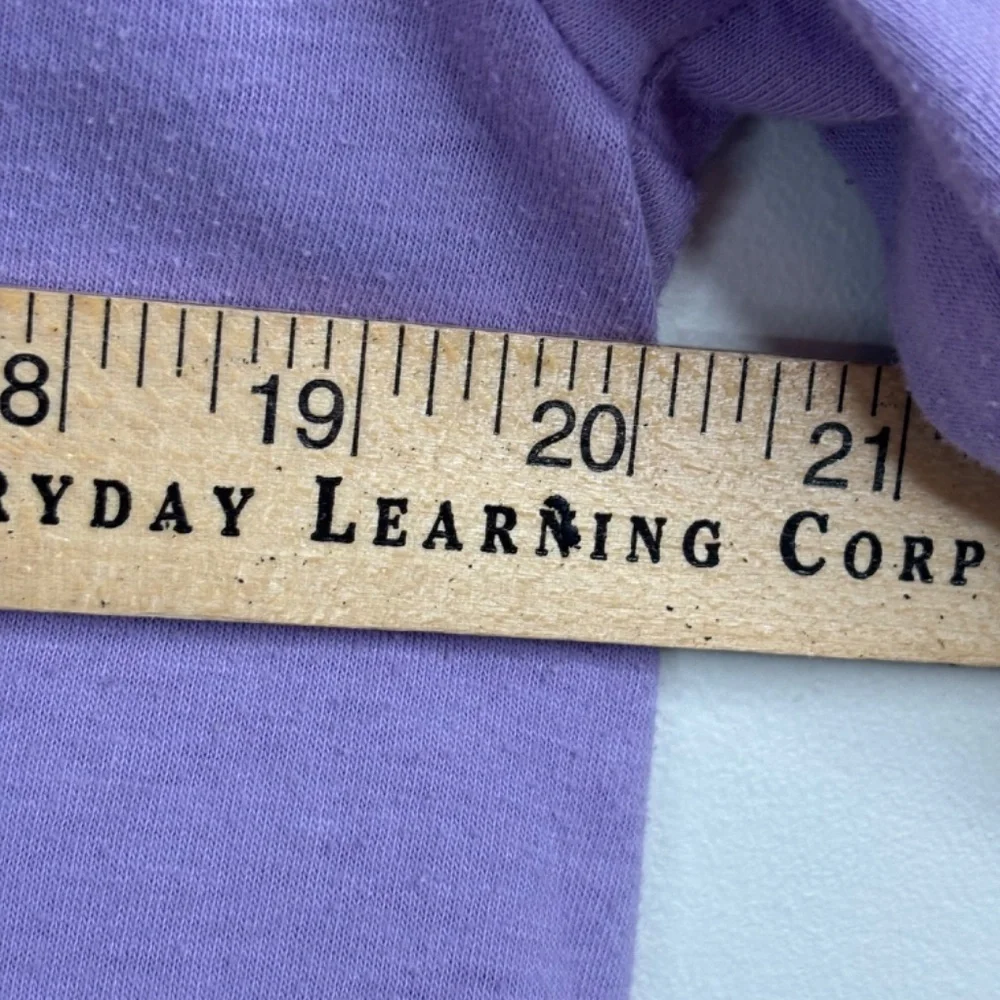 VTG 80s Single Stitch T Shirt L Iditarod 1987 Purple Graphic Spellout Retro USA - Picture 8 of 9